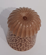 Load image into Gallery viewer, Maple pot with yew inlay