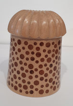 Load image into Gallery viewer, Maple pot with yew inlay