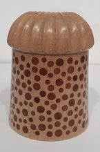 Load image into Gallery viewer, Maple pot with yew inlay