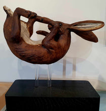 Load image into Gallery viewer, Tumbling Hare ceramic by Pippa hill