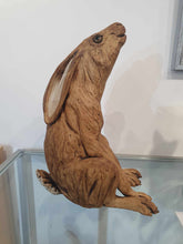 Load image into Gallery viewer, Moon gazing large hare ceramic