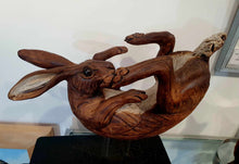 Load image into Gallery viewer, Tumbling Hare ceramic by Pippa hill