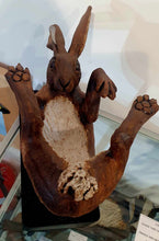 Load image into Gallery viewer, Tumbling Hare ceramic by Pippa hill