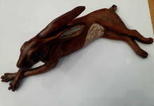 Load image into Gallery viewer, Lying hare ceramic by Pippa hill