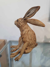 Load image into Gallery viewer, Listening Hare ceramic by Pippa Hill