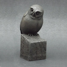Load image into Gallery viewer, Little Owl Bronze resin