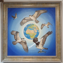 Load image into Gallery viewer, The Flight Of The Osprey Original Oil Painting