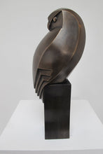 Load image into Gallery viewer, Little Owl available in Bronze and Mixed metals by Paul Harvey