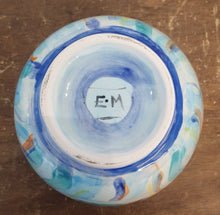 Load image into Gallery viewer, Kingfisher Hand painted Bowl by Emma Macfadyen