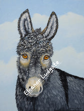 Load image into Gallery viewer, Cute Donkey Original Oil painting