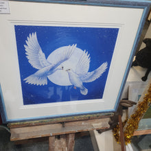 Load image into Gallery viewer, Moon Doves Limited signed framed Print