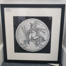 Load image into Gallery viewer, Moon Hares Running Limited framed Print