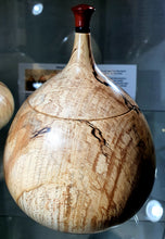Load image into Gallery viewer, Spalted Beech box with Pink Fur Top