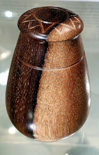 Load image into Gallery viewer, Zircote with etched sun top box. One of it's kind.