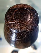 Load image into Gallery viewer, Zircote with etched sun top box. One of it's kind.