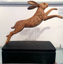 Load image into Gallery viewer, Leaping Hare on block