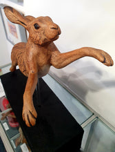 Load image into Gallery viewer, Leaping Hare on block
