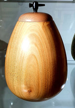 Load image into Gallery viewer, English Cherry Box with steamed pear lid & Black wood