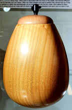 Load image into Gallery viewer, English Cherry Box with steamed pear lid & Black wood