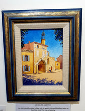 Load image into Gallery viewer, Le Eglise, Modene Original Mini Oil Framed Painting