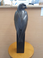 Load image into Gallery viewer, Kestrel in cold cast bronze by Paul Harvey