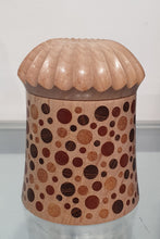 Load image into Gallery viewer, Maple with laburnum dots with finale chip carved.