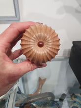 Load image into Gallery viewer, Maple with laburnum dots with finale chip carved.