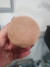 Load image into Gallery viewer, Maple with laburnum dots with finale chip carved.