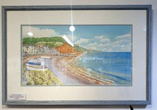 Load image into Gallery viewer, Sidmouth East with boats Large Original painting