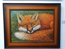 Load image into Gallery viewer, Patient Fox Original Painting