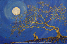 Load image into Gallery viewer, Golden Hare Autumn Original Oil Painting