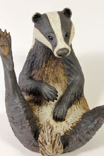 Load image into Gallery viewer, Large badger scratching by Pippa Hill