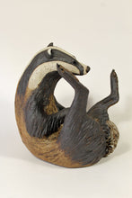 Load image into Gallery viewer, Large badger scratching by Pippa Hill