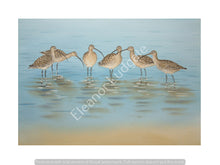 Load image into Gallery viewer, Curlews signed LTD framed print limited
