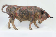 Load image into Gallery viewer, Large Red Bull by Pippa Hill