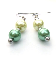 Load image into Gallery viewer, Miracle beads and haematite earrings