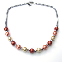 Load image into Gallery viewer, Miracle beads and haematite necklace