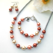 Load image into Gallery viewer, Miracle beads and haematite necklace