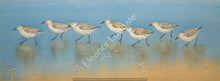 Load image into Gallery viewer, Sanderlings signed print