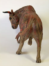 Load image into Gallery viewer, Large Red Bull by Pippa Hill