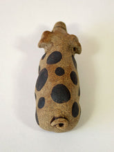 Load image into Gallery viewer, A Small Spotty Stoneware Pig