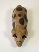 Load image into Gallery viewer, A Small Spotty Stoneware Pig