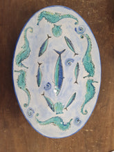 Load image into Gallery viewer, Fish hand painted bowl by Emma Macfadyen
