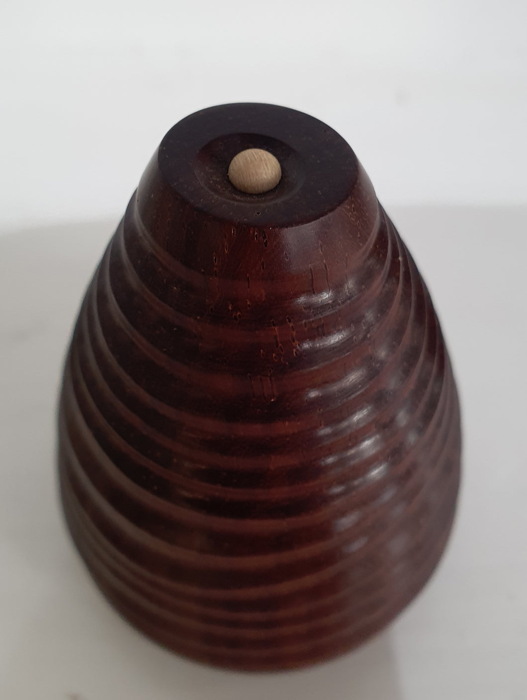 Rosewood Spiral Box with hidden lid