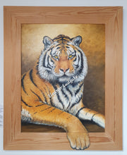 Load image into Gallery viewer, Tiger Oh Tiger Original Framed Painting
