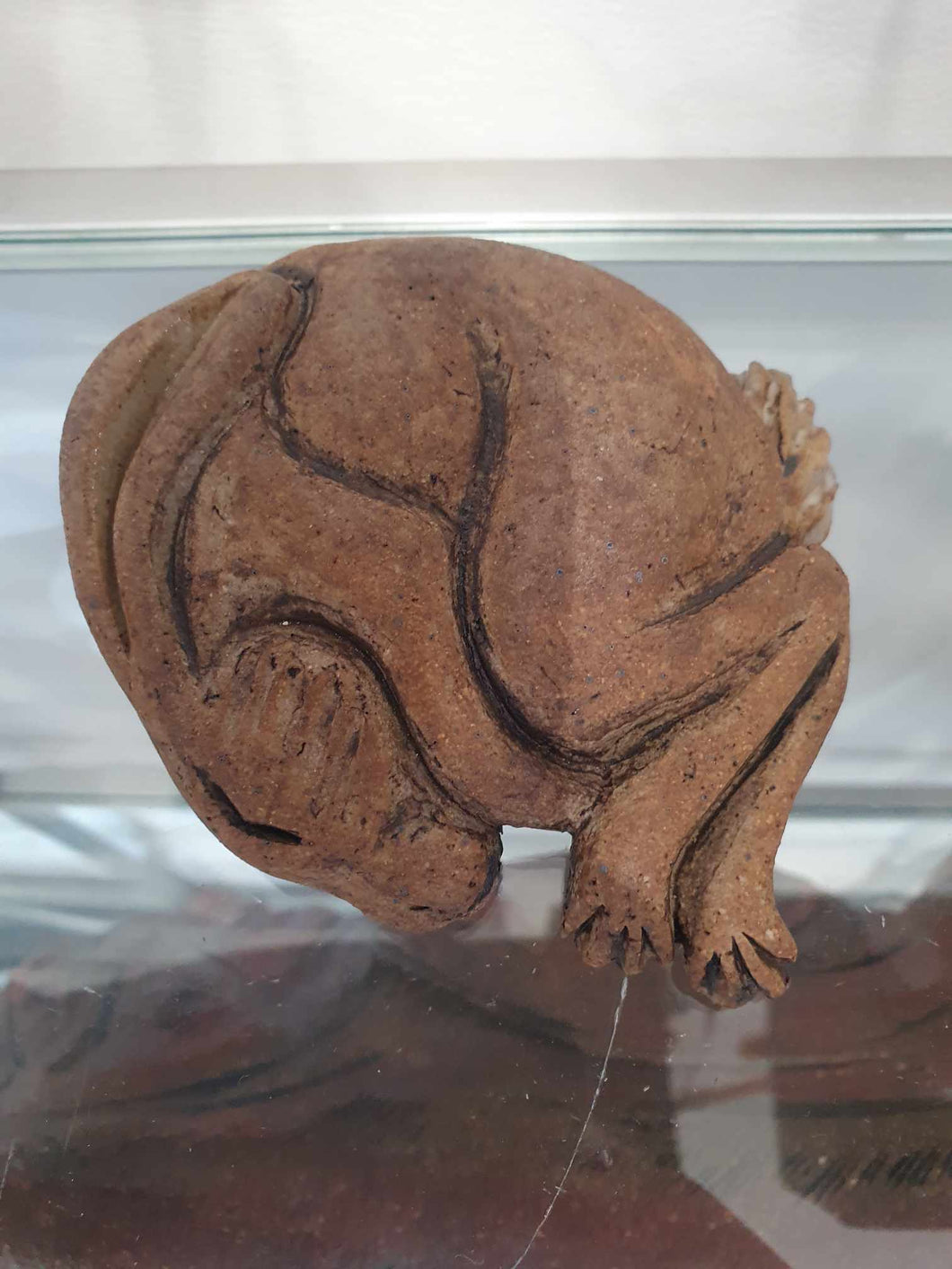 Curled Hare by Pippa hill Ceramic