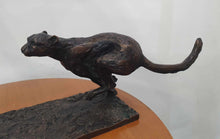 Load image into Gallery viewer, PURE BRONZE Cheetah in pursuit
