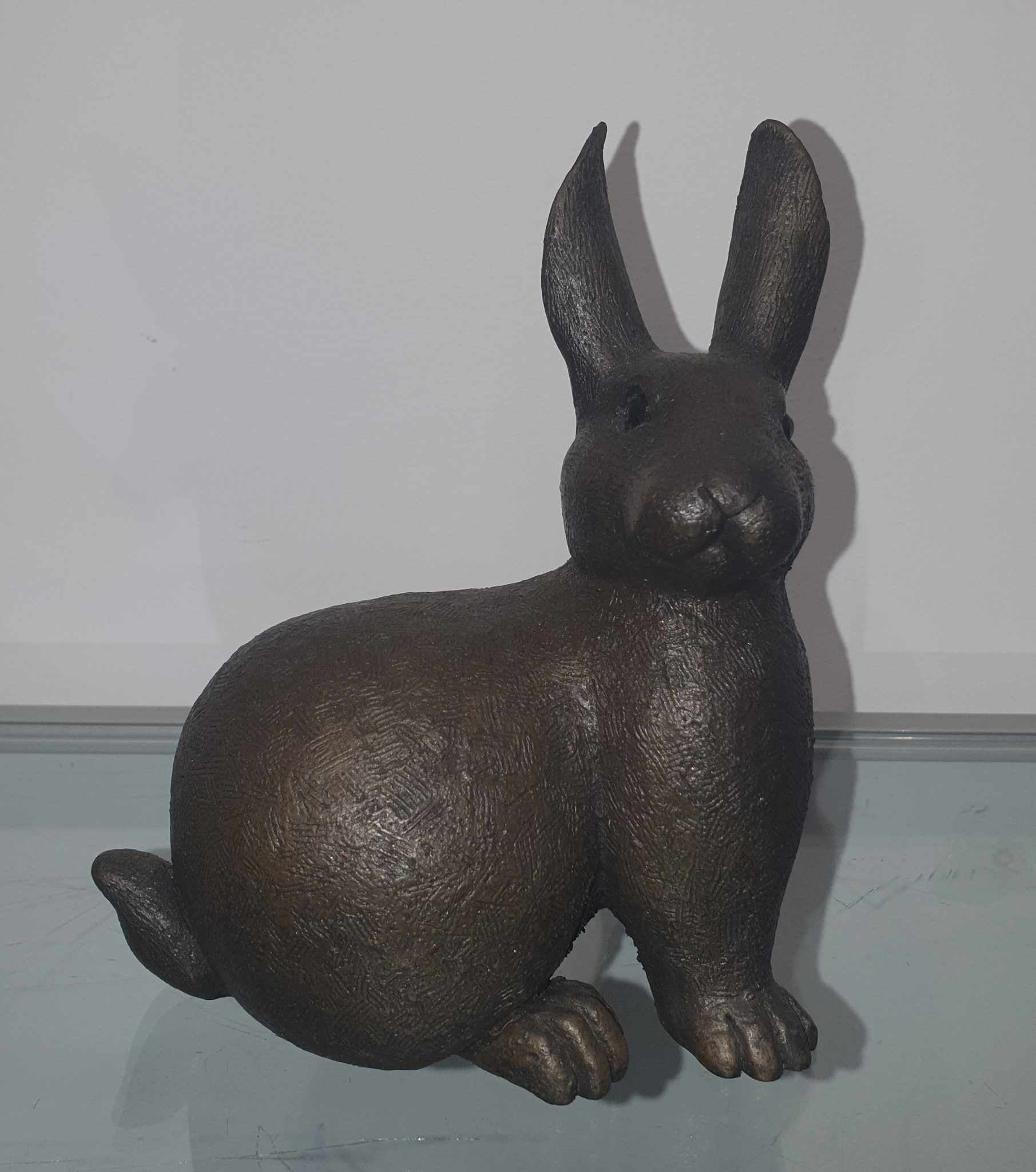 Rupert Rabbit Bronze resin – Ludgate Gallery