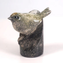 Load image into Gallery viewer, Goldcrest on post by Michelle Hall
