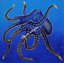 Load image into Gallery viewer, Octopus Original Framed Pinting
